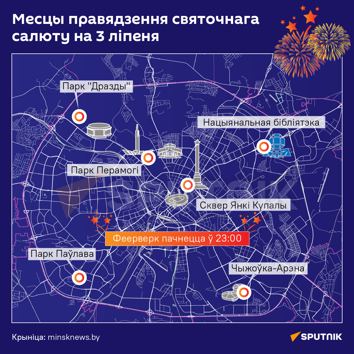 Салют на 3 ліпеня - інфаграфіка 2 - Sputnik Беларусь