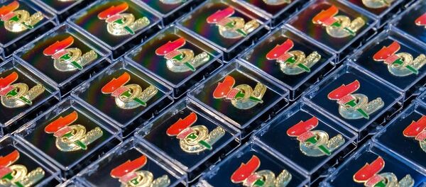 Значки Президентского спортивного клуба - Sputnik Беларусь