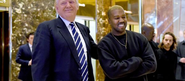 Дональд Трамп и Канье Уэст - Sputnik Беларусь