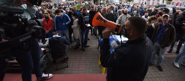 Пикет по сбору подписей в Гомеле - Sputnik Беларусь