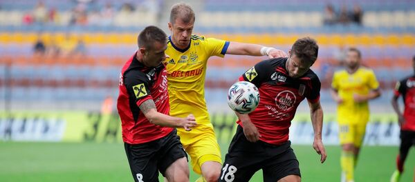 Футбольный матч БАТЭ и Славии - Sputnik Беларусь