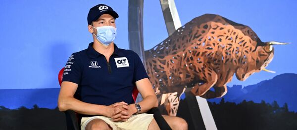 Российский гонщик Формулы-1 Даниил Квят - Sputnik Беларусь