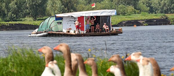 Отдых на реке Припять - Sputnik Беларусь