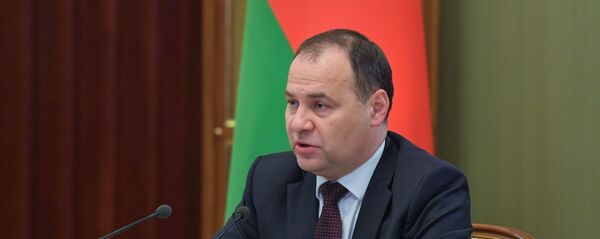 Прэм'ер-міністр Беларусі Раман Галоўчанка Прэм'ер-міністр Беларусі Раман Галоўчанка - Sputnik Беларусь
