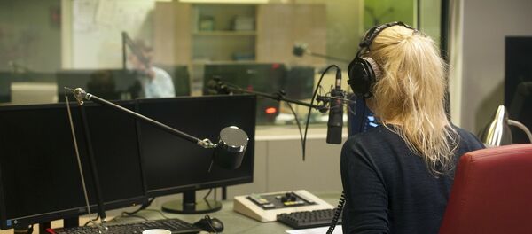 Прямой эфир в студии - Sputnik Беларусь