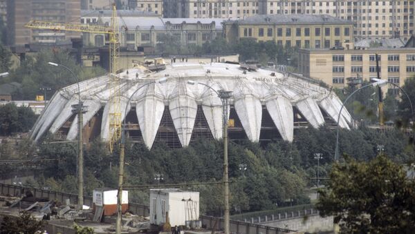 Универсальный спортивный зал Дружба в Лужниках был построен к XXII Олимпиаде 1980 года - Sputnik Беларусь