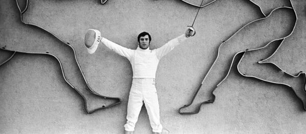 Олимпийский чемпион 1976 года, чемпион СССР фехтовальщик Виктор Кровопусков. - Sputnik Беларусь