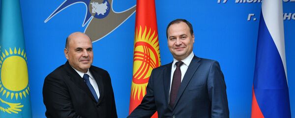 Премьер-министры России и Беларуси Михаил Мишустин и Роман Головченко Премьер-министры России и Беларуси Михаил Мишустин и Роман Головченко - Sputnik Беларусь