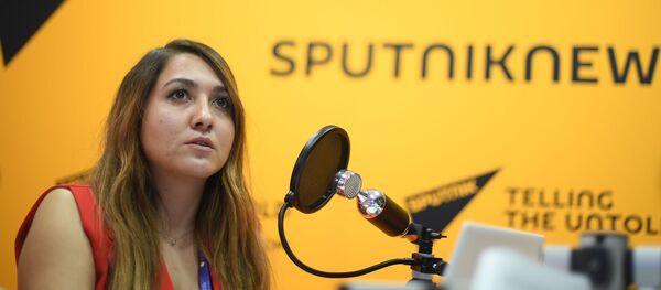 Шеф-редактор управления комплексных и специальных проектов дирекции развития бизнеса МИА Россия сегодня, ведущая шоу КомпАс на радио Sputnik Татьяна Голованова. - Sputnik Беларусь