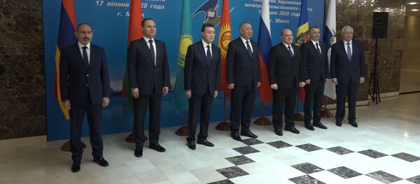 Первый с начала пандемии саммит ЕАЭС прошел в Минске Первый с начала пандемии саммит ЕАЭС прошел в Минске - Sputnik Беларусь