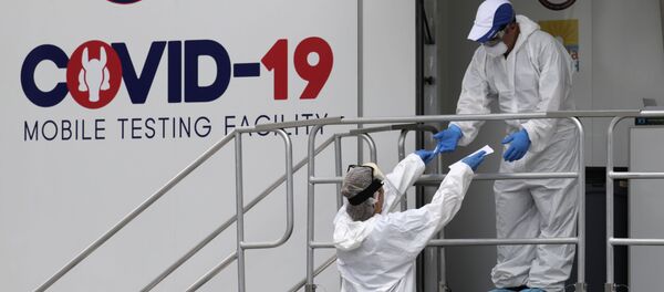 Тестирование на коронавирус в США - Sputnik Беларусь