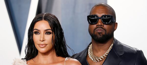 Канье Уэст и Ким Кардашьян - Sputnik Беларусь
