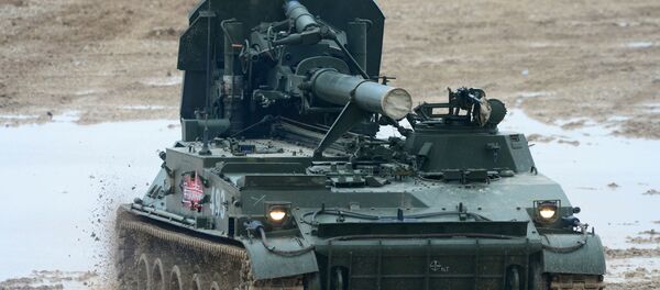 240-мм самоходный миномёт 2С4 Тюльпан - Sputnik Беларусь