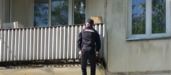 Cотрудники полиции помогли старушке попасть в квартиру - Sputnik Беларусь