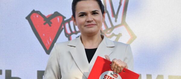 Кандыдат у прэзідэнты Святлана Ціханоўская Кандыдат у прэзідэнты Святлана Ціханоўская - Sputnik Беларусь