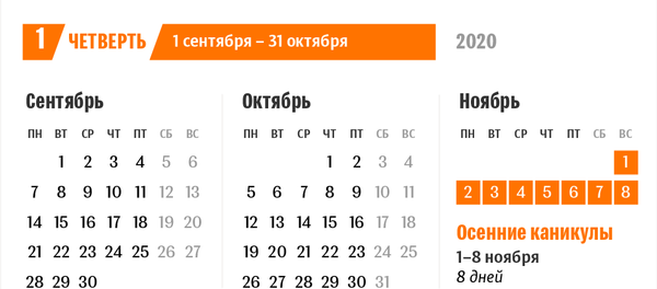 Календарь учебных четвертей и каникул в белорусских школах – 2020/21 - Sputnik Беларусь