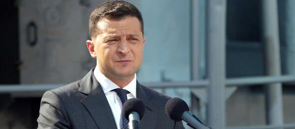 Президент Украины Владимир Зеленский Президент Украины Владимир Зеленский - Sputnik Беларусь