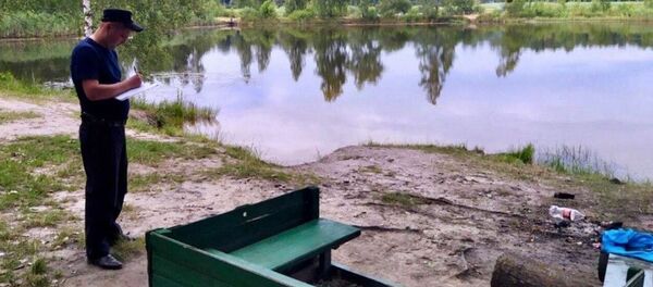 Следователь на месте происшествия под Столином - Sputnik Беларусь