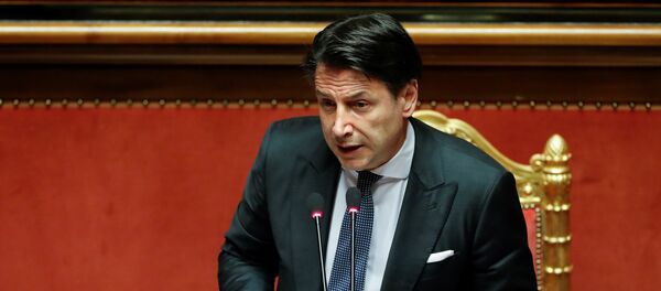 Итальянский премьер-министр Джузеппе Конте - Sputnik Беларусь