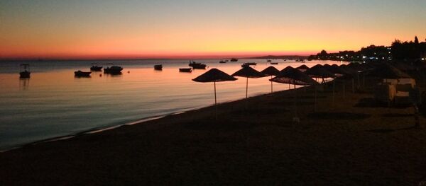 Закат на пляже в Турции, архивное фото - Sputnik Беларусь