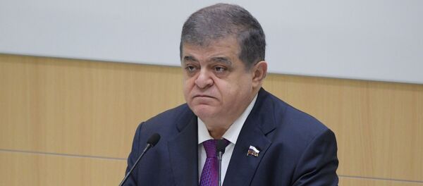 Сенатор Владимир Джабаров, архивное фото Сенатор Владимир Джабаров, архивное фото - Sputnik Беларусь