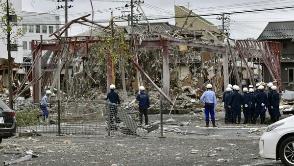 Ресторан в японской Фукусиме полностью разрушен взрывом - Sputnik Беларусь