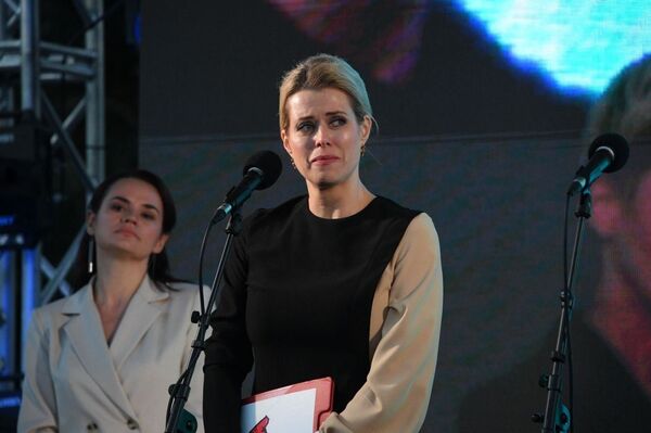 Массовый митинг прошел в центре Минска - Sputnik Беларусь