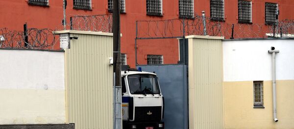 Изолятор временного содержания (ИВС) Минского горисполкома на переулке Окрестина Изолятор временного содержания (ИВС) Минского горисполкома на переулке Окрестина - Sputnik Беларусь