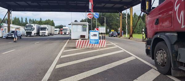 Пункт пропуска на белорусско-российской границе - Sputnik Беларусь