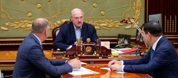 Совещание у президента Беларуси Александра Лукашенко по задержанным россиянам - Sputnik Беларусь