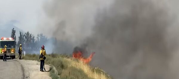 Лесные пожары в Калифорнии - Sputnik Беларусь