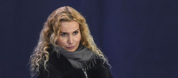 Тренер Этери Тутберидзе на тренировке перед соревнованиями чемпионата мира по фигурному катанию - Sputnik Беларусь