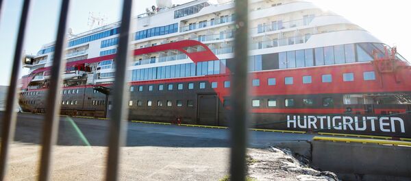 Корабль компании Hurtigruten - Sputnik Беларусь