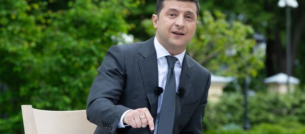 Президент Украины Владимир Зеленский Президент Украины Владимир Зеленский - Sputnik Беларусь