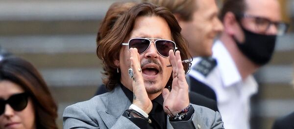 Голливудский актер Джонни Депп - Sputnik Беларусь