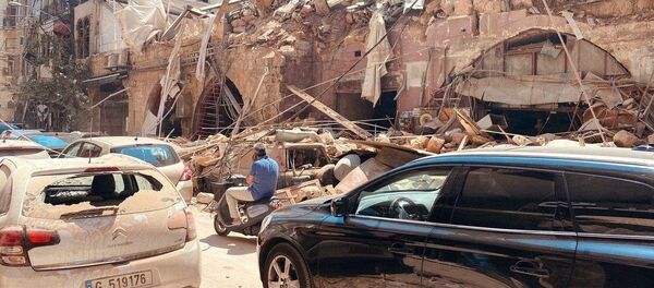 Последствия взрыва в Ливане - Sputnik Беларусь