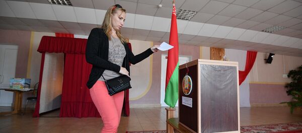 Датэрміновае галасаванне на выбарах прэзідэнта 2020 у Гомельскай вобласці - Sputnik Беларусь