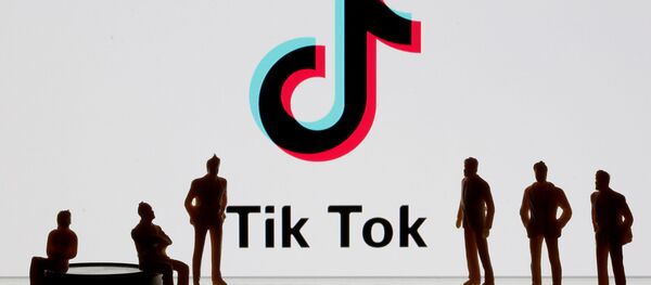 Логотип сети TikTok - Sputnik Беларусь