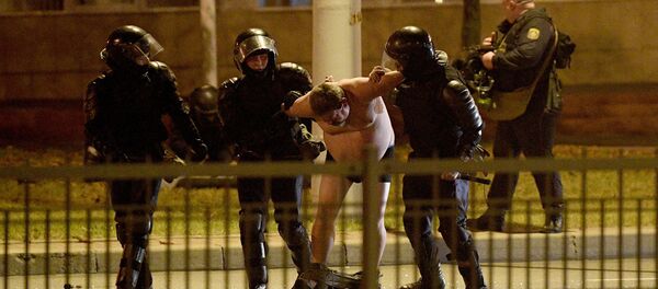 Пратэсты ў Мінску, дзень 2 Пратэсты ў Мінску, дзень 2 - Sputnik Беларусь