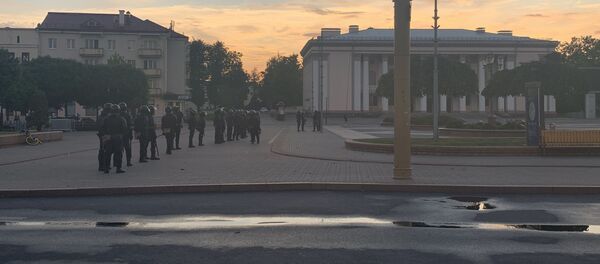 Протесты в Гродно 10 августа Протесты в Гродно 10 августа - Sputnik Беларусь