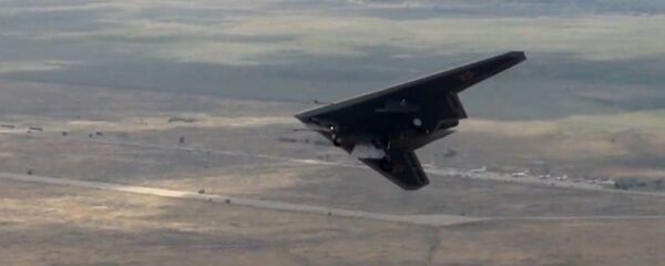 Испытания боевого беспилотного авиационного комплекса Охотник - Sputnik Беларусь