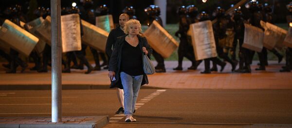 Протесты в Минске, день 3 - Sputnik Беларусь