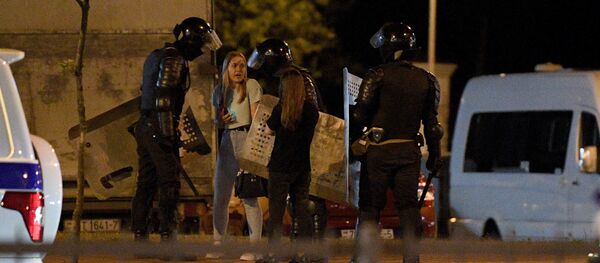 Трэці дзень пратэстаў пасля выбараў - Sputnik Беларусь