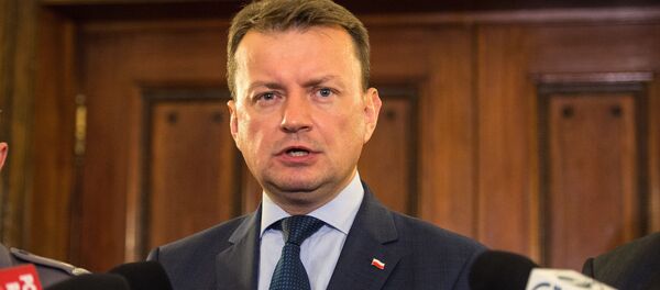 Міністр абароны Польшчы Марыюш Блашчак Міністр абароны Польшчы Марыюш Блашчак - Sputnik Беларусь