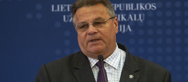 Кіраўнік МЗС Літвы Лінас Лінкявічус Кіраўнік МЗС Літвы Лінас Лінкявічус - Sputnik Беларусь