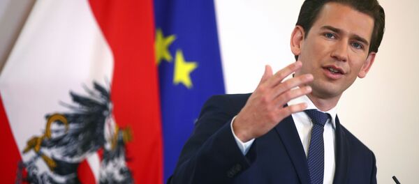 Канцлер Австрии Себастьян Курц - Sputnik Беларусь