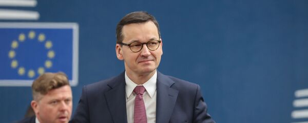 Прэм'ер-міністр Польшчы Матэуш Маравецкі Прэм'ер-міністр Польшчы Матэуш Маравецкі - Sputnik Беларусь