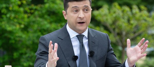 Президент Украины Владимир Зеленский Президент Украины Владимир Зеленский - Sputnik Беларусь