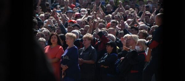 Сотрудники МАЗ бастуют - Sputnik Беларусь