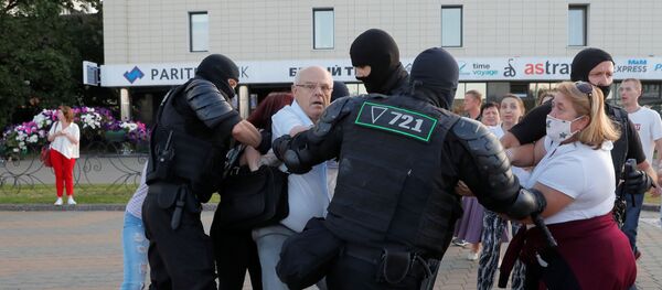Задержания в Минске - Sputnik Беларусь